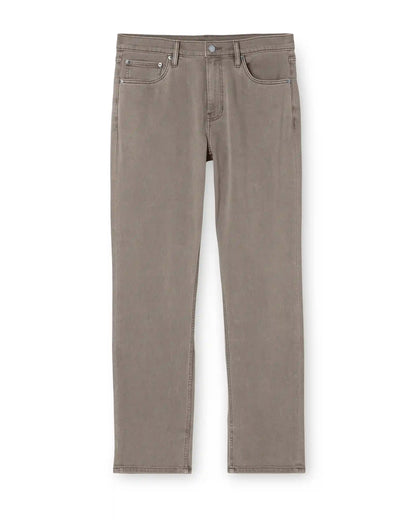 Benton Stretch Twill Pant Athletic Slim Fit 30" | Smokey Taupe