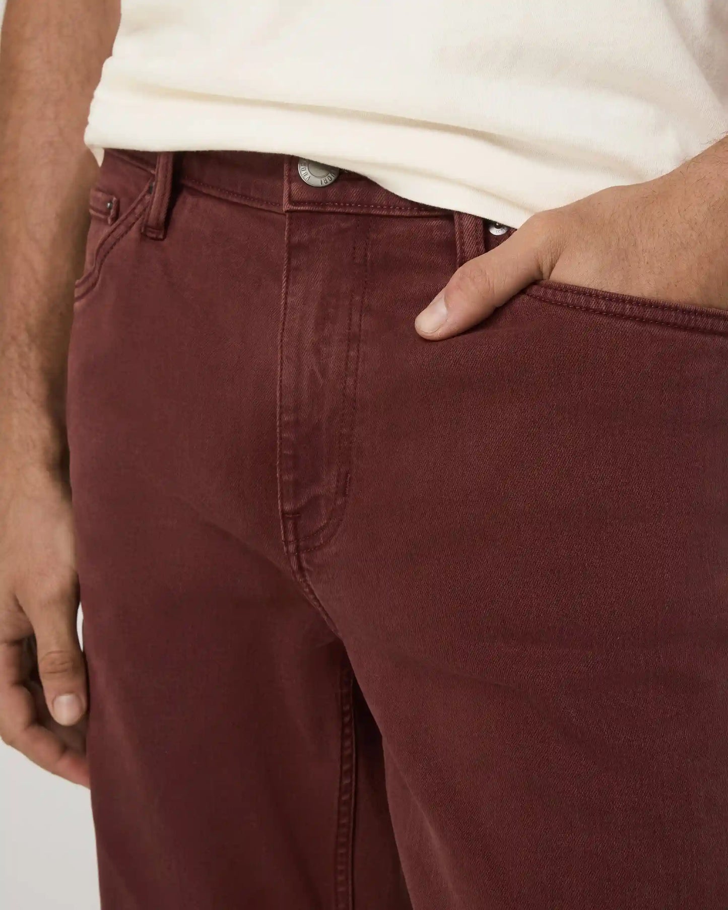 Benton Stretch Twill Pant Classic Fit 30" | Burnt Sienna
