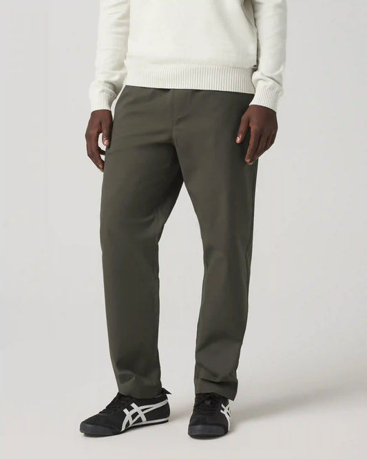 Cascade Elastic Waist Trouser Classic Fit 30" | Dark Oregano