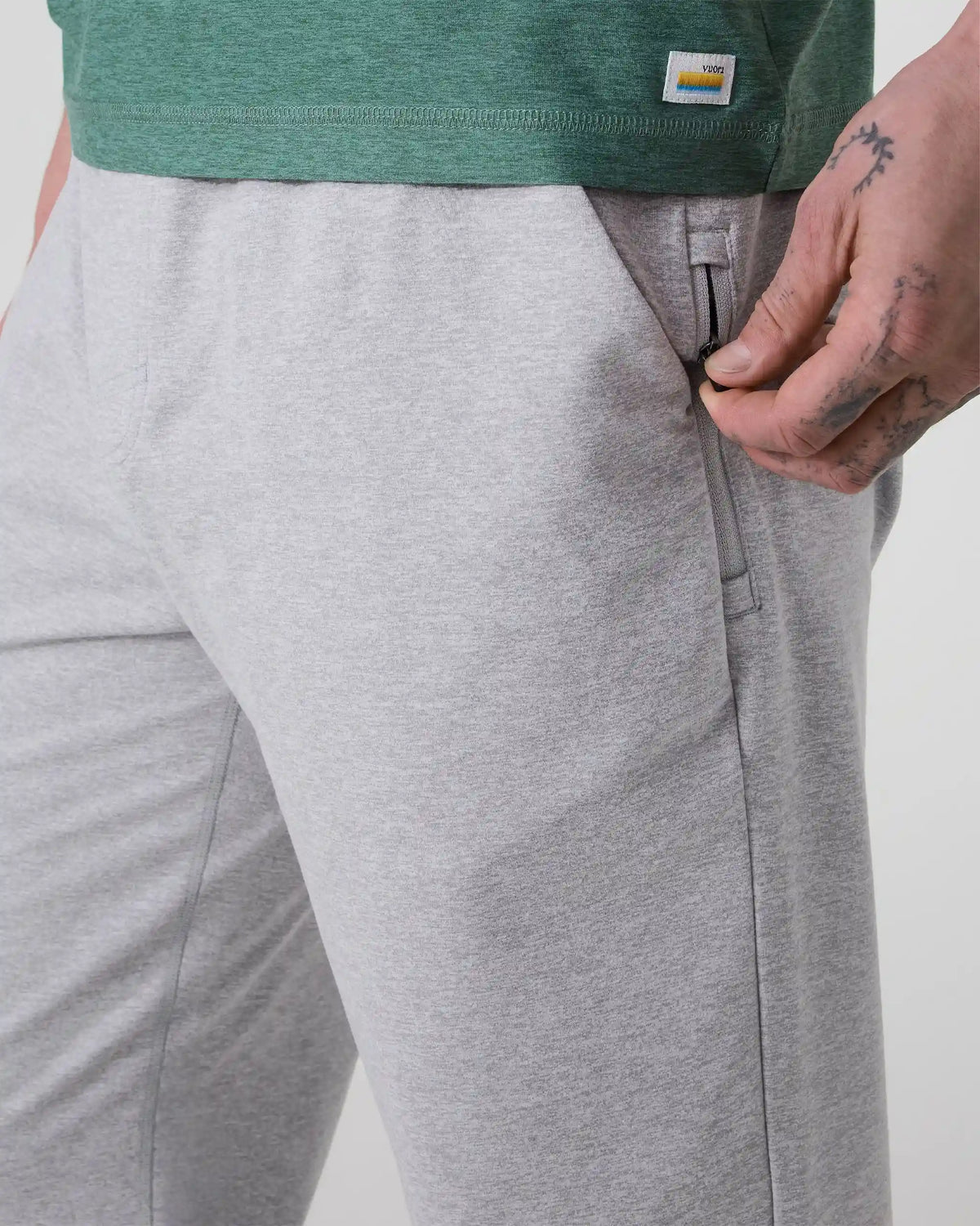 Coronado Sweatpant - Long | Light Heather Grey
