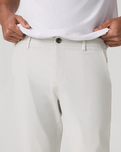 Aim Trouser Athletic Slim Fit 32" | Salt Linen Texture