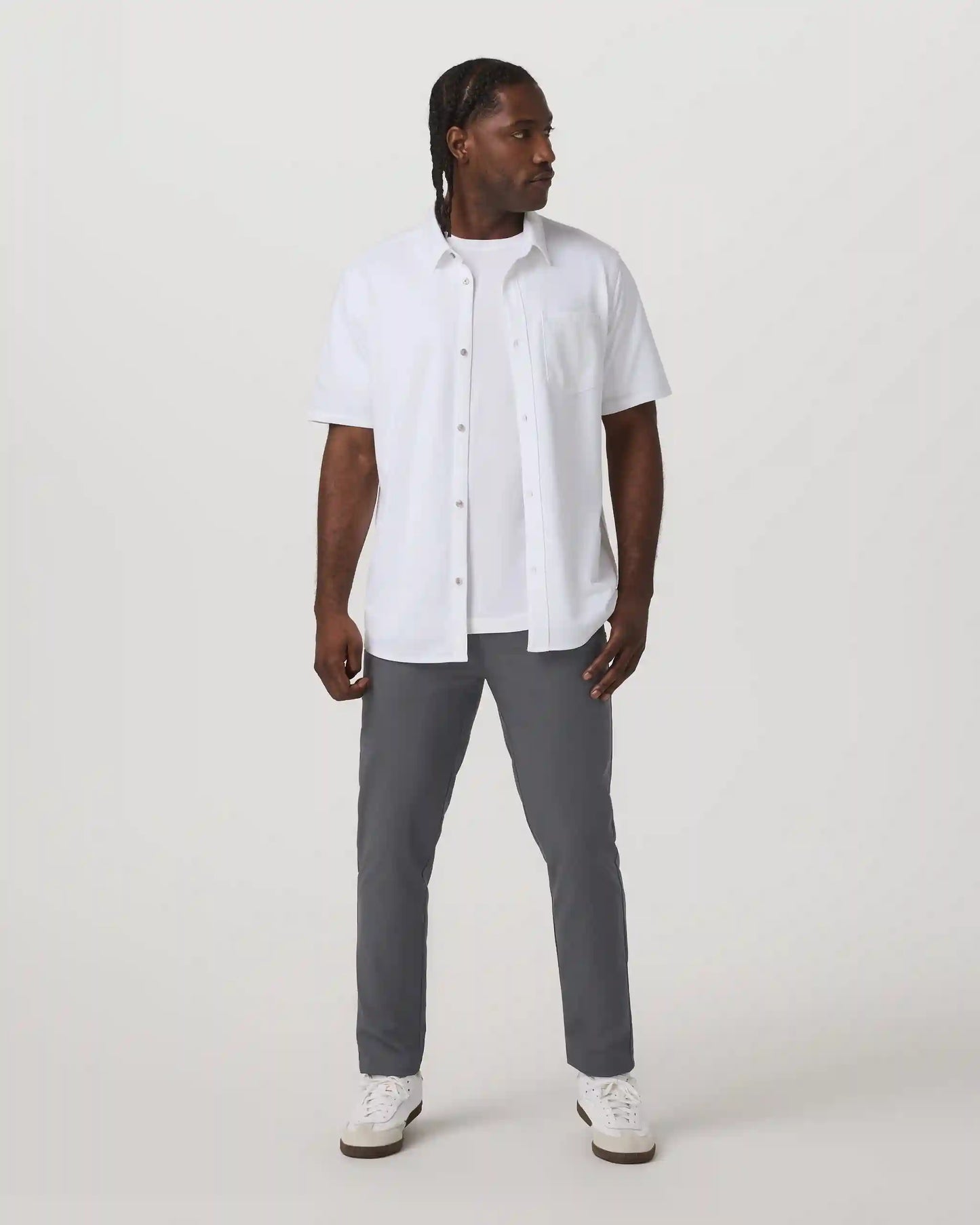 Cascade Tech Chino Pant Athletic Slim Fit 32" | Charcoal