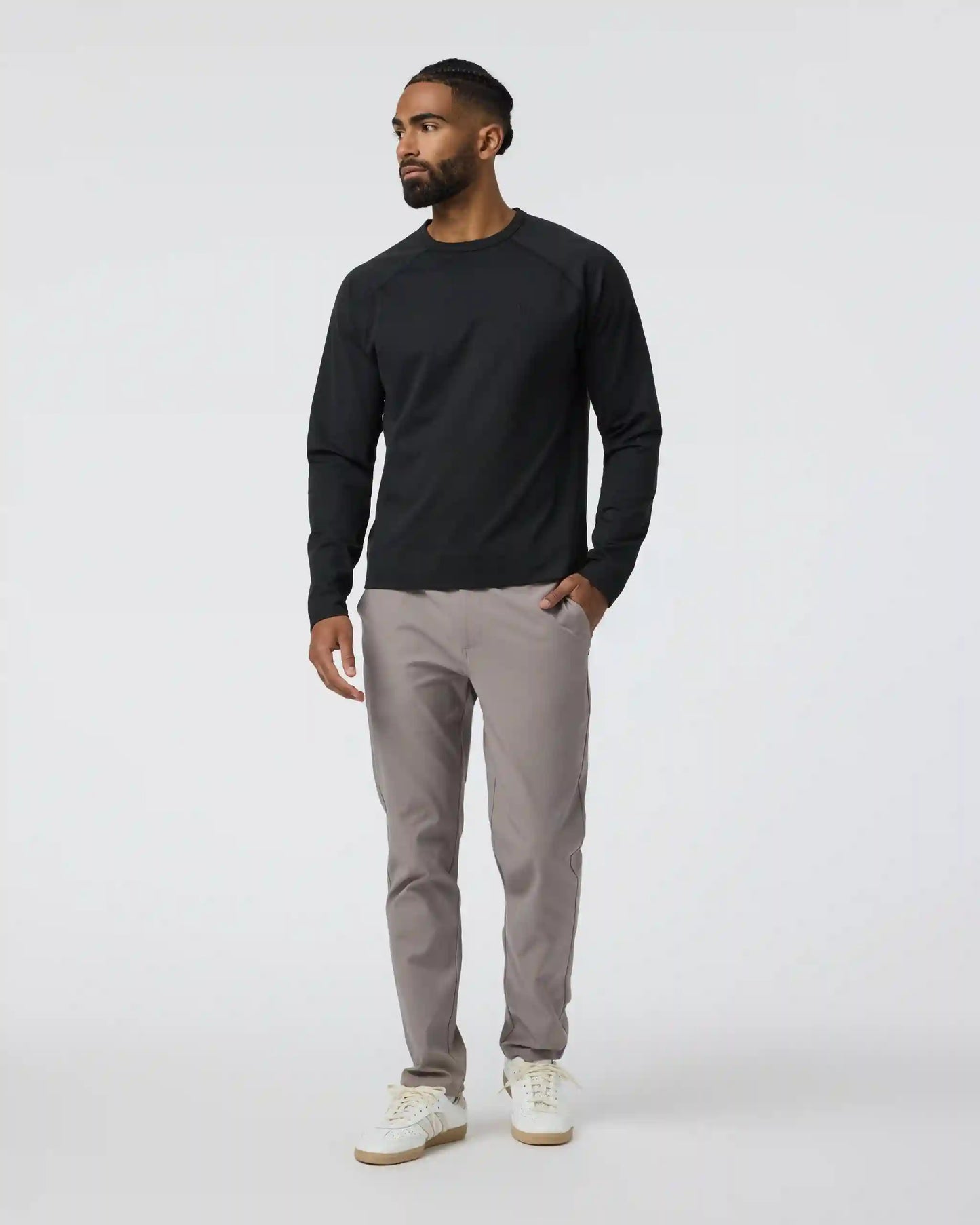 Cascade Tech Chino Pant Athletic Slim Fit 32" | Mocha