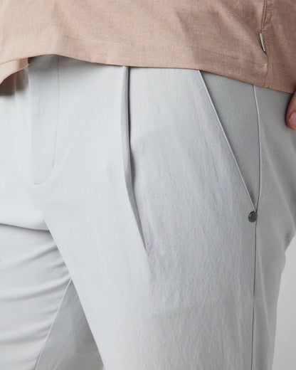 Cascade Elastic Waist Trouser | Sky Grey