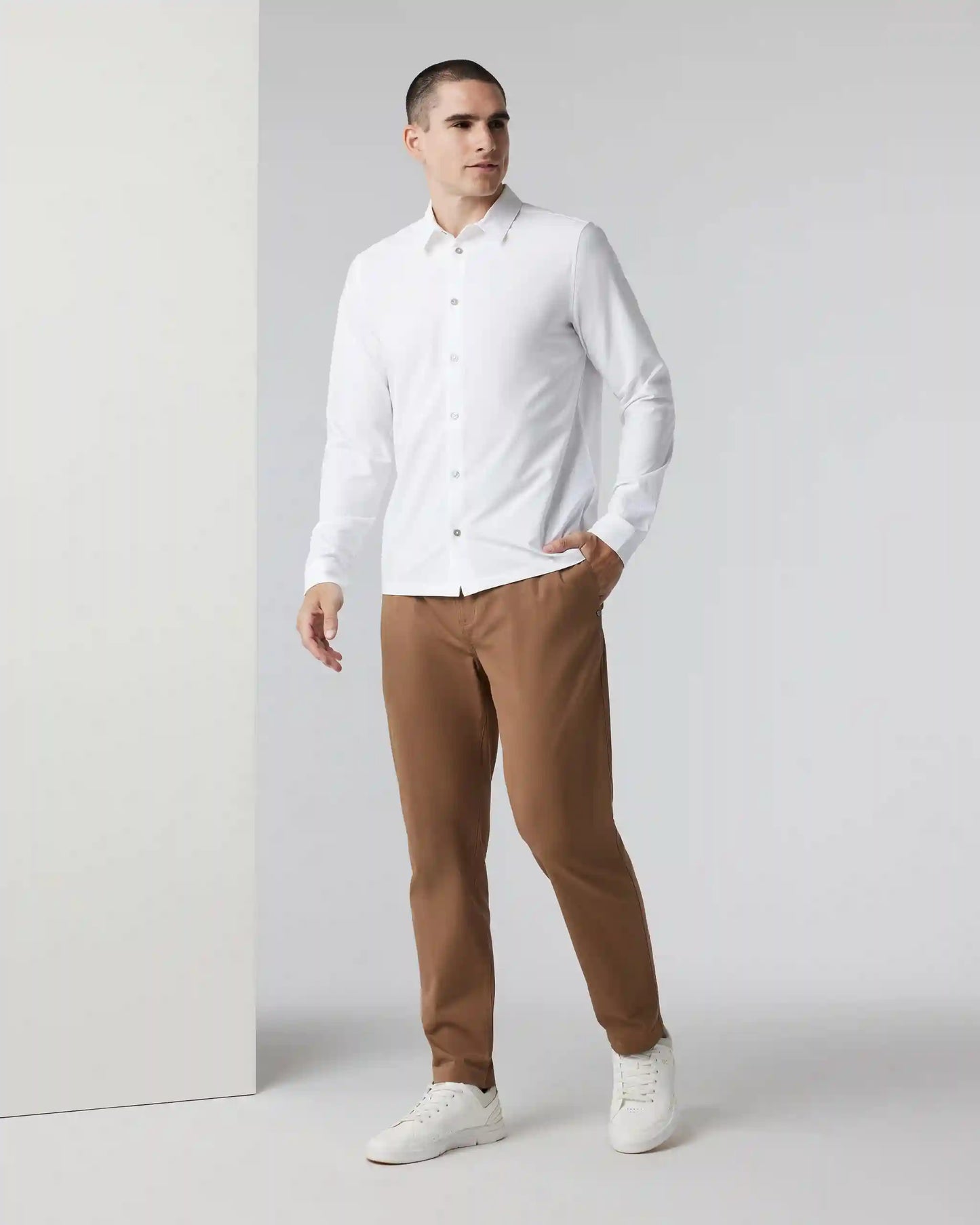 All Ways Elastic Waist Pant | Pecan