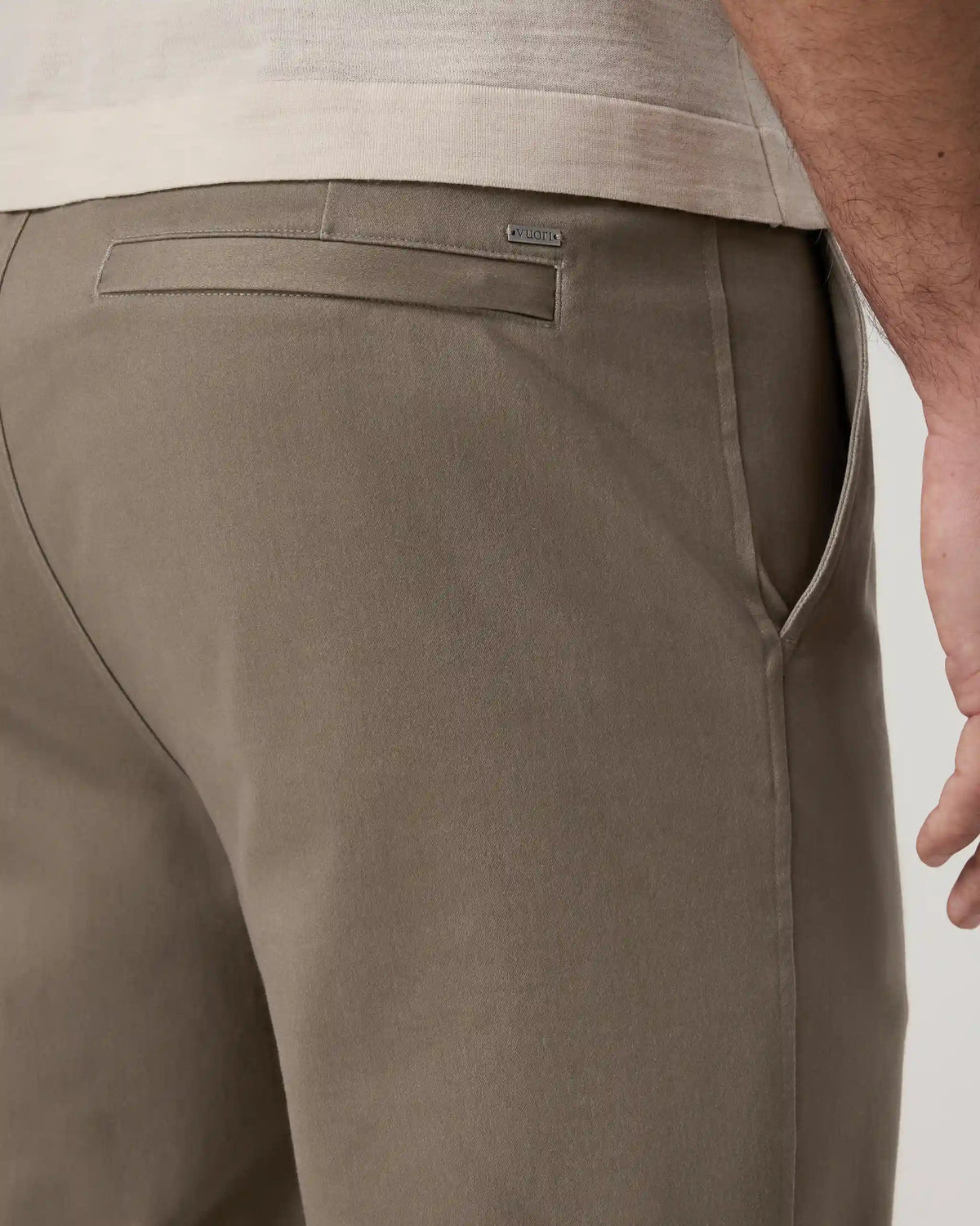 Fletcher Elastic Waist Pant Athletic Slim Fit 30" | Bark