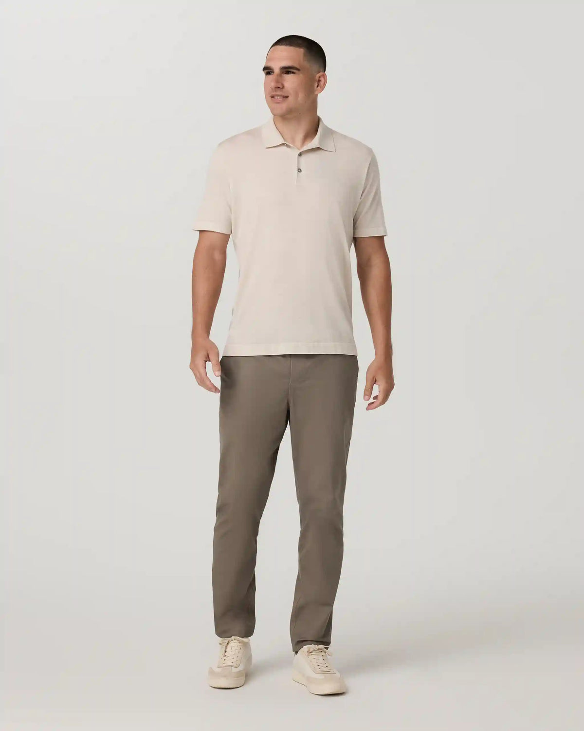 Fletcher Elastic Waist Pant Athletic Slim Fit 30" | Bark
