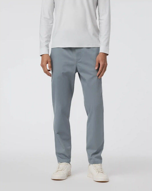 Fletcher Elastic Waist Pant Athletic Slim Fit 30" | Dusty Blue