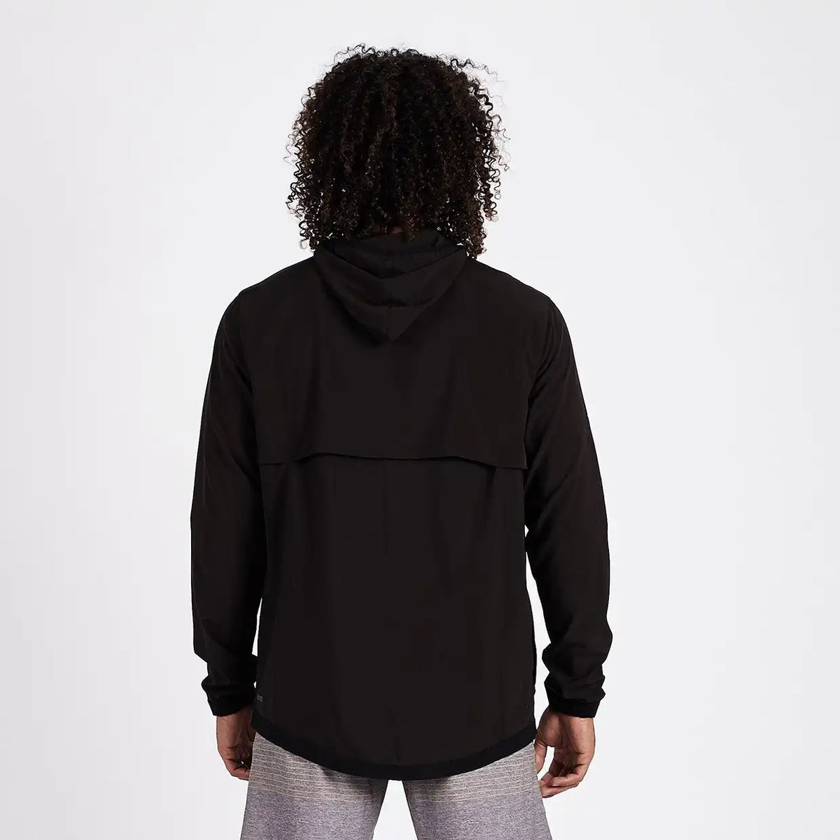 Fields Packable Pullover | Black