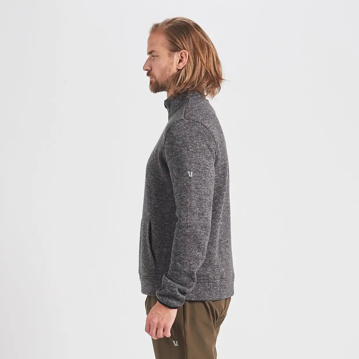 Durango Half Zip | Black Heather