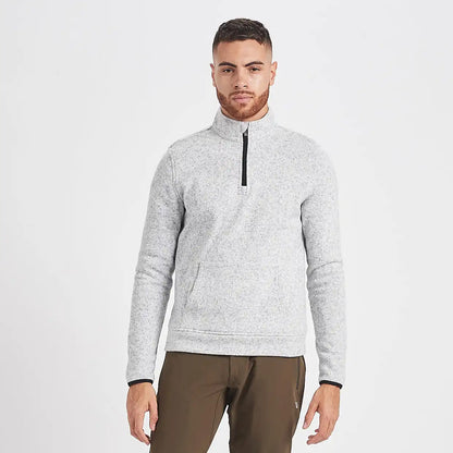 Durango Half Zip | Heather Grey