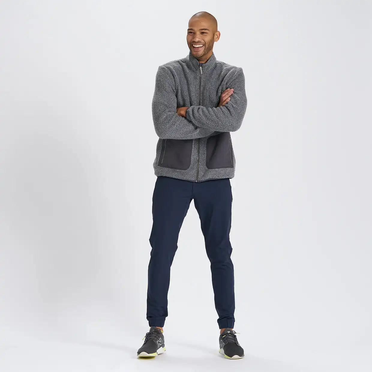 Alpine Sherpa Jacket | Heather Grey