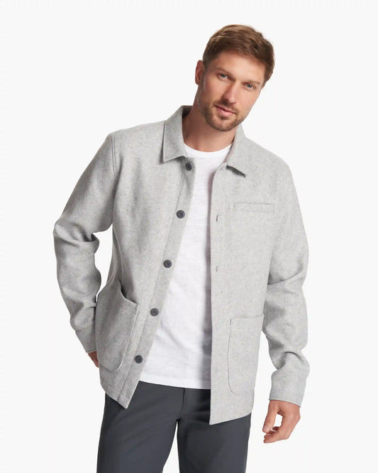 Brecken Jacket | Light Heather Grey