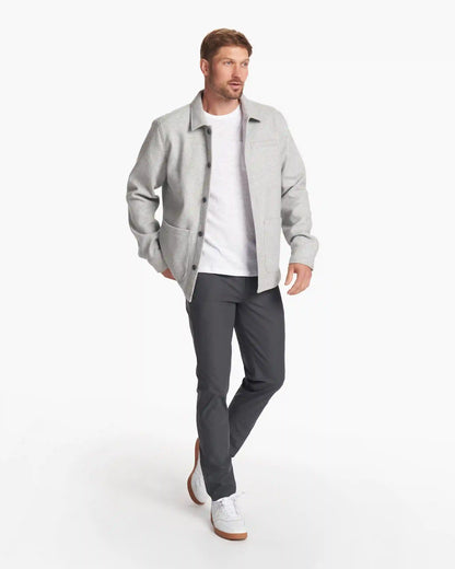 Brecken Jacket | Light Heather Grey
