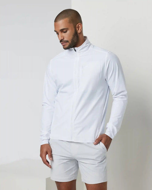Crosscourt Jacket | White
