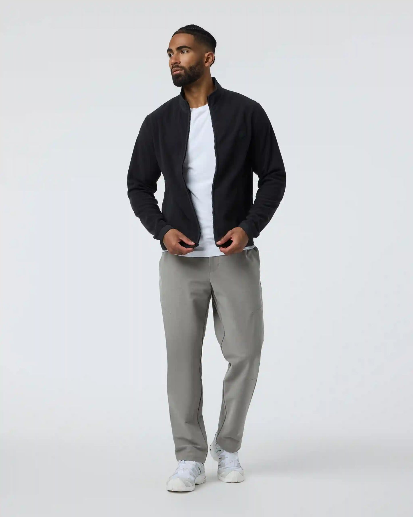 Aspen Full Zip Jacket | Black