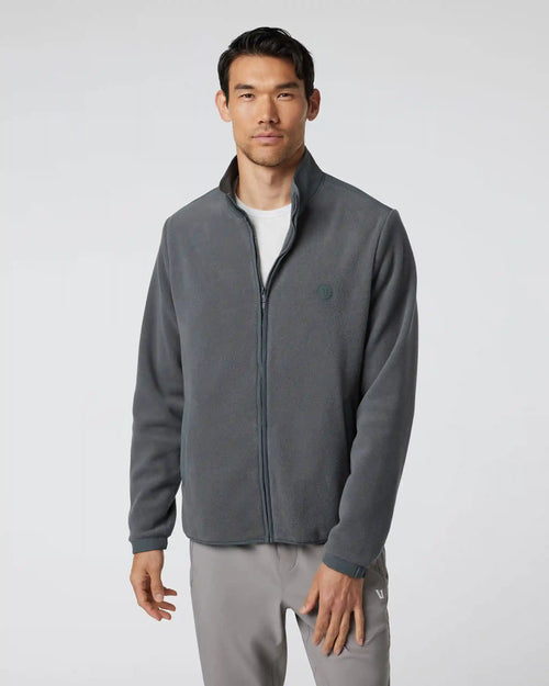 Aspen Full Zip Jacket | Dark Pewter