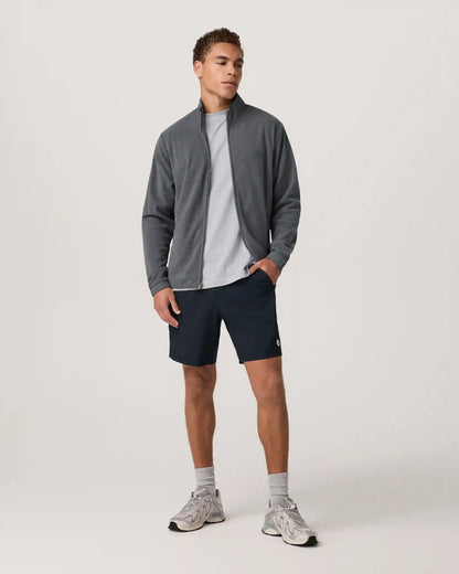 Aspen Full Zip Jacket | Heather Grey