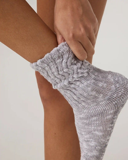 Cozy Sock | Light Heather Grey