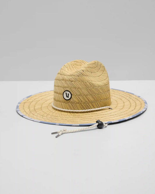 Beacons Lifeguard Hat | Dusty Blue Plumeria
