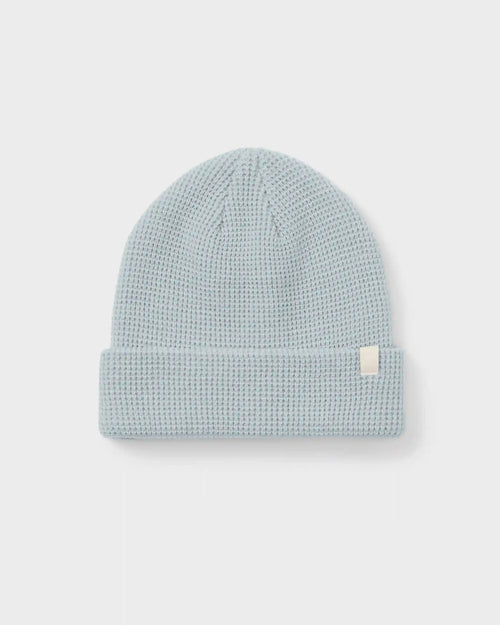 Alpine Waffle Beanie | Blue Haze