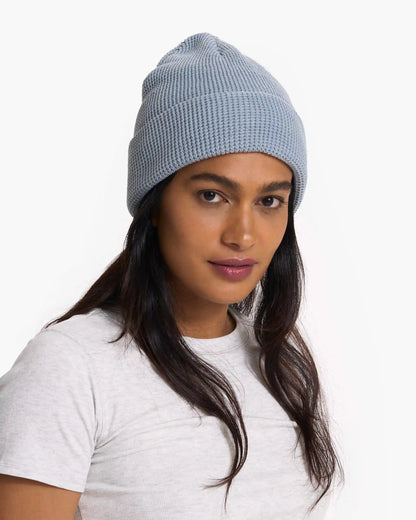 Alpine Waffle Beanie | Light Cloud