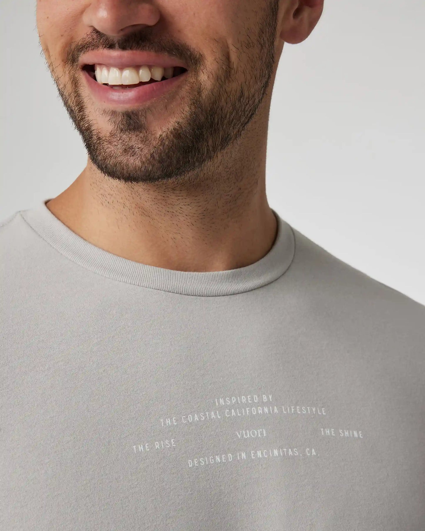 Coastal Lifestyle Tee | Light Grey