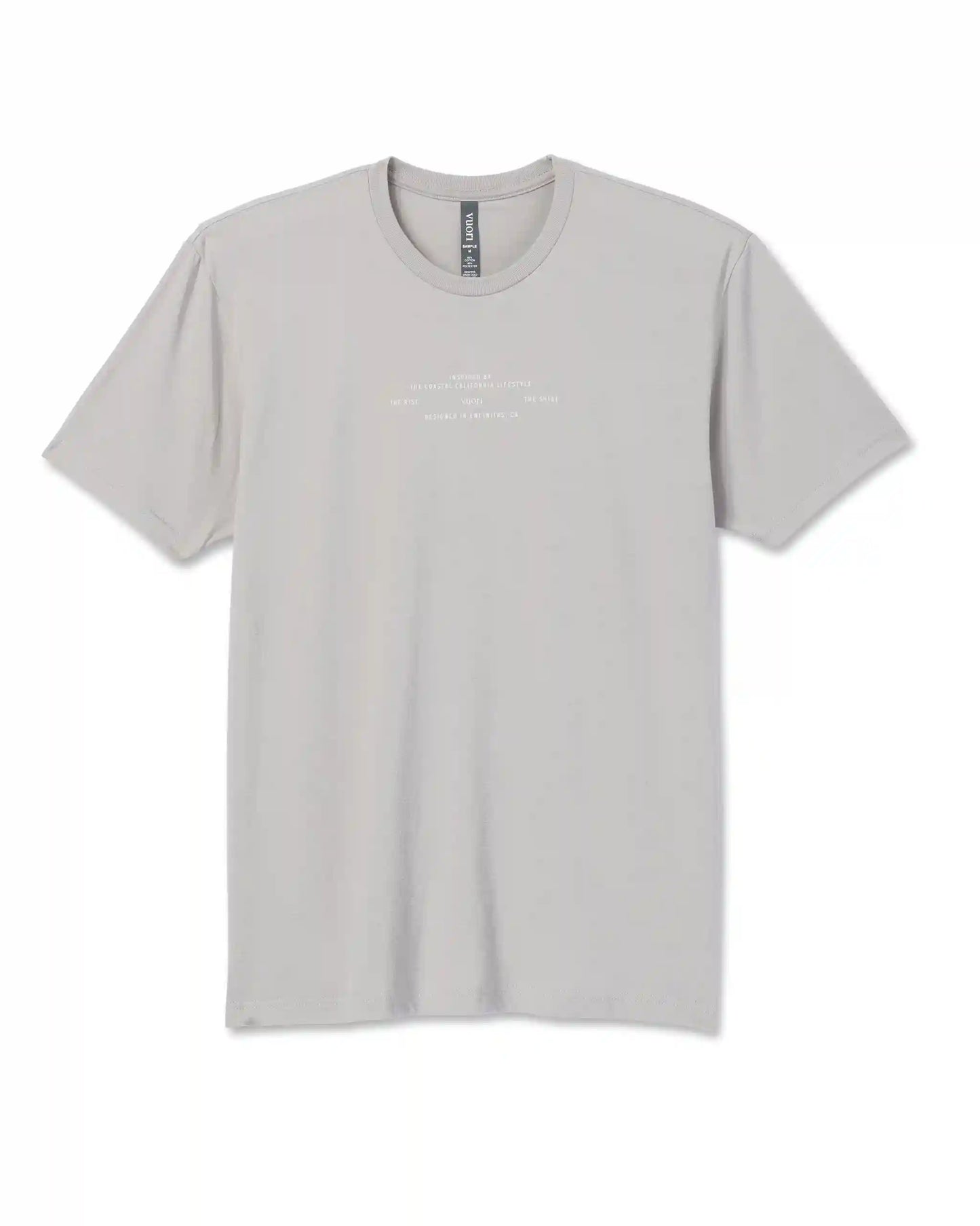 Coastal Lifestyle Tee | Light Grey