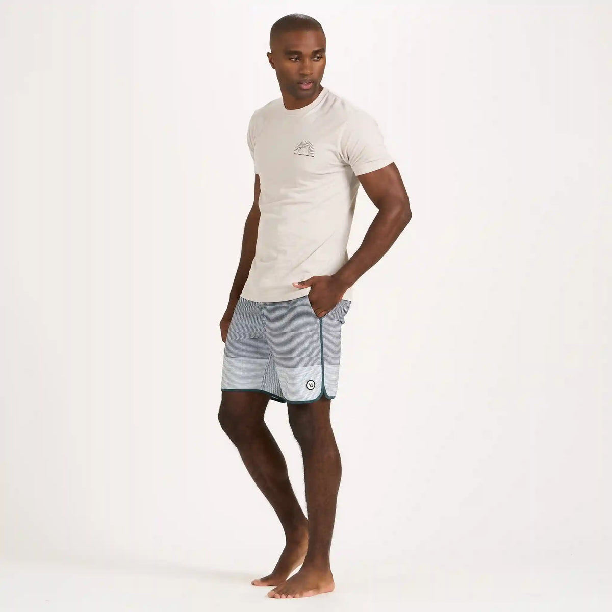 Investment in Happiness Tee | Light Grey