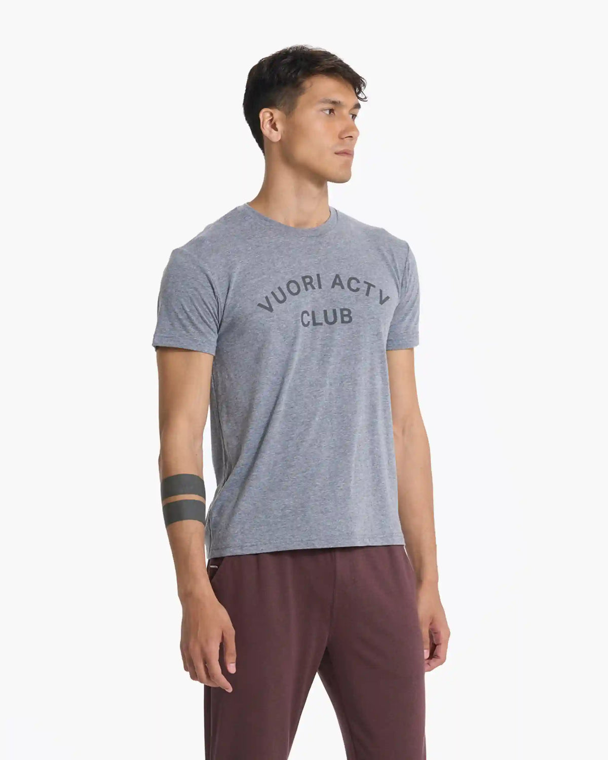 ACTV Club Tee | Heather Grey