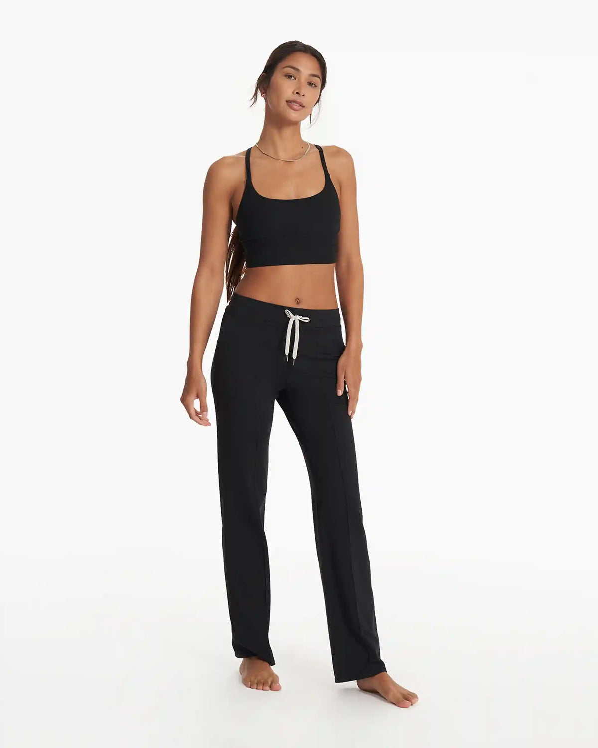 Long Line Elevation Bra | Black Heather
