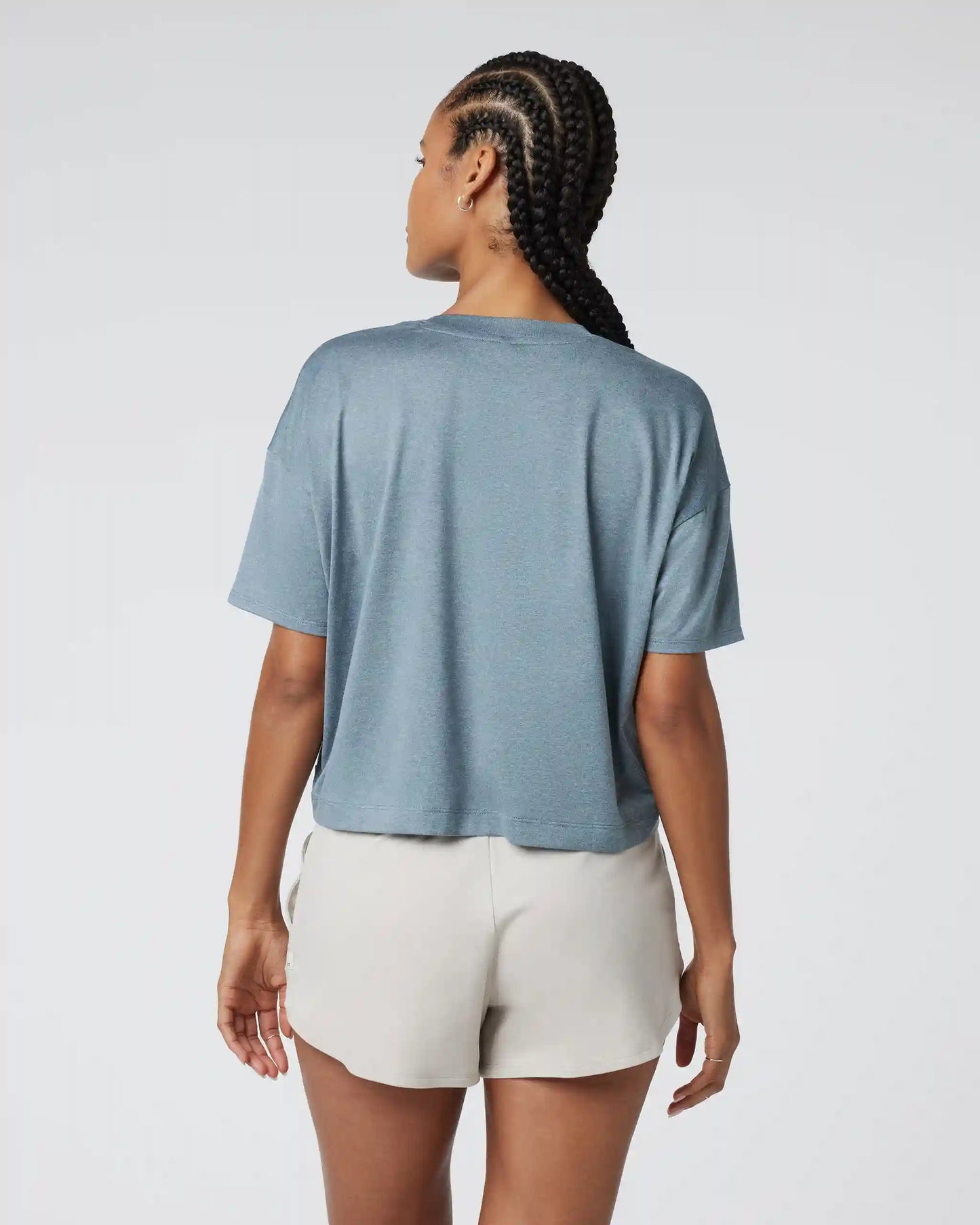 Energy Tee | Smoke Blue Heather