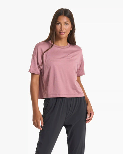 Energy Tee | Marsala Heather