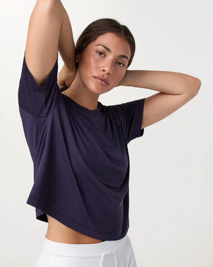 Energy Tee | Velvet Violet Heather