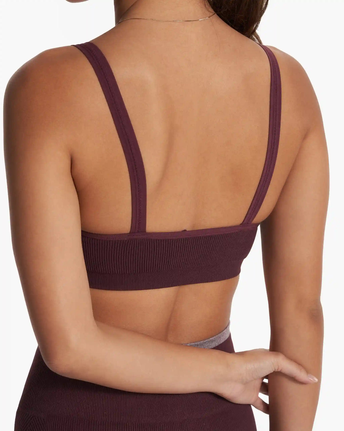 Helix Seamless Bra | Cerise