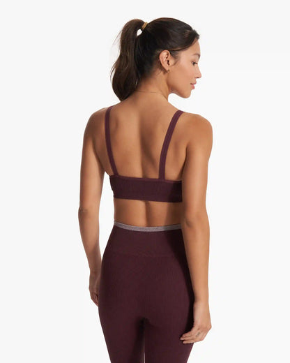 Helix Seamless Bra | Cerise