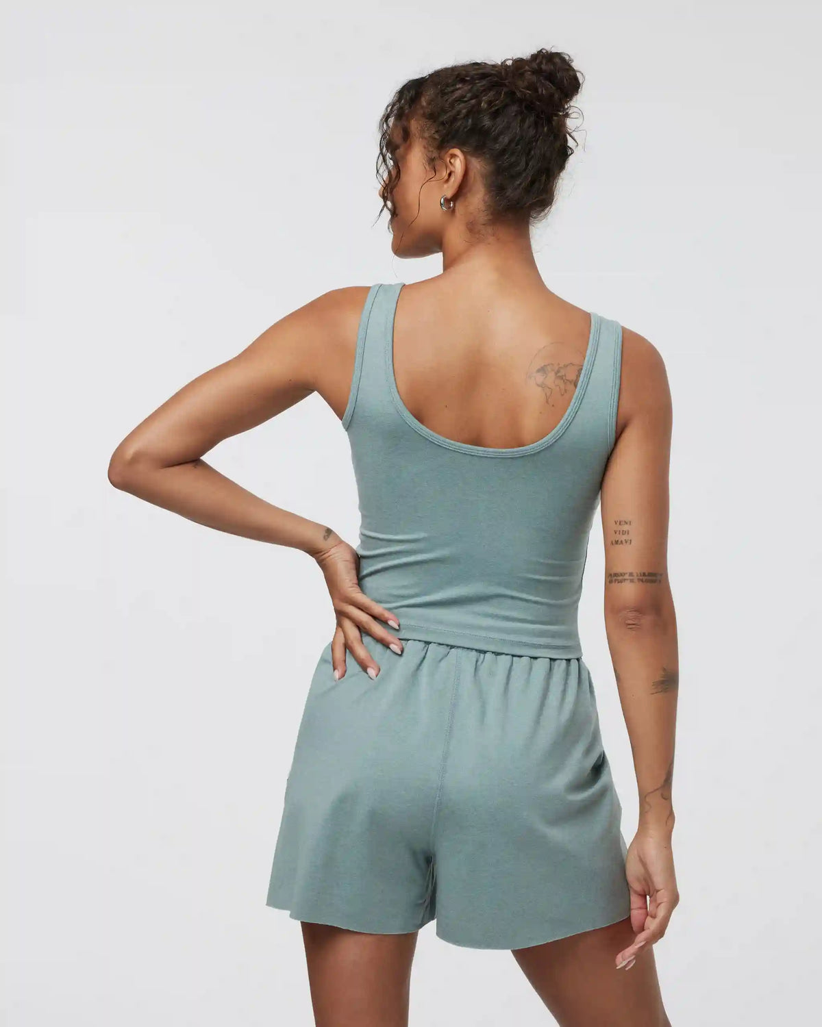 Halo Essential Tank | Vintage Pistachio Heather