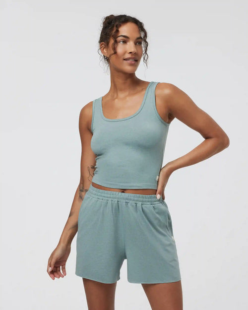 Halo Essential Tank | Vintage Pistachio Heather