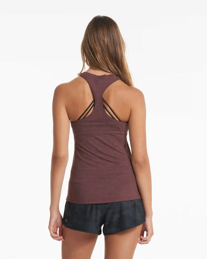 Lux Performance Tank | Chestnut Heather