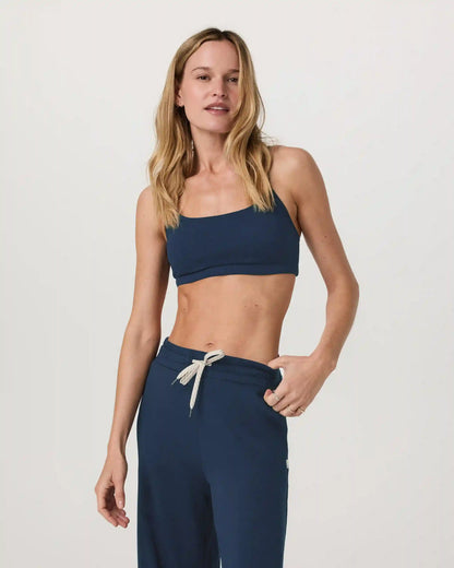 Halo Essential Bra | Blue Coast Heather