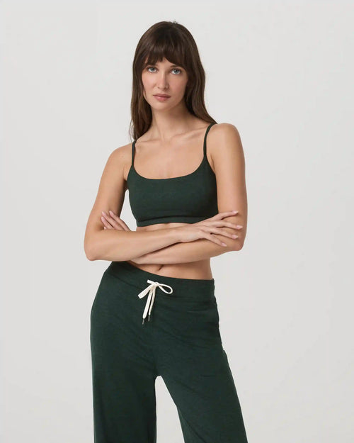 Halo Essential Bra | Evergreen Heather