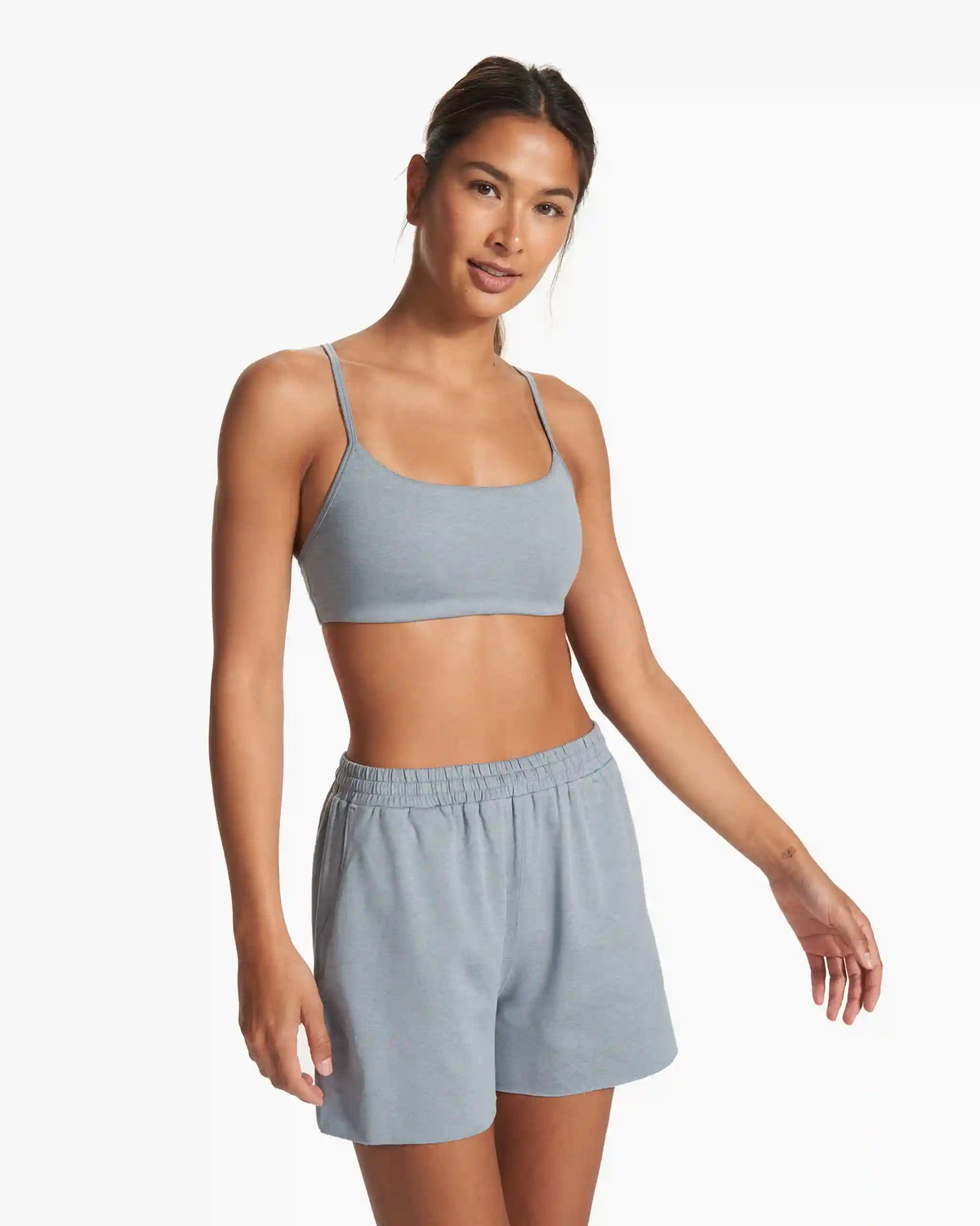 Halo Essential Bra | Flint Heather