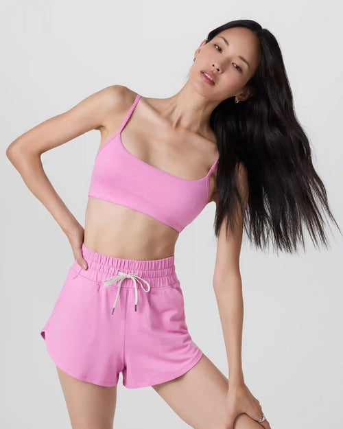 Halo Essential Bra | Azalea Pink Heather