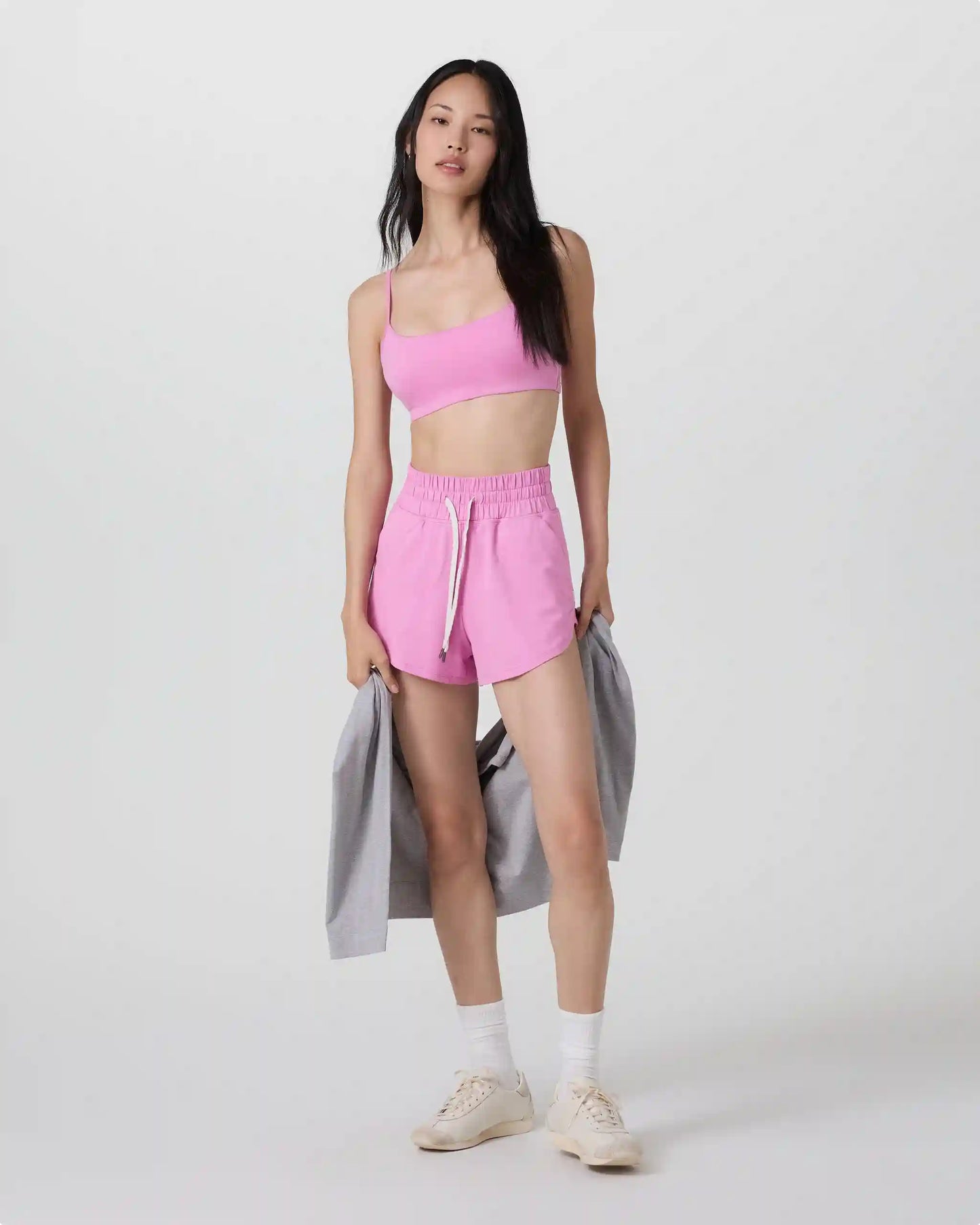 Halo Essential Bra | Azalea Pink Heather