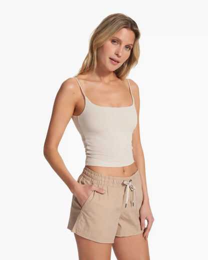 Lux Cami | Suede Heather