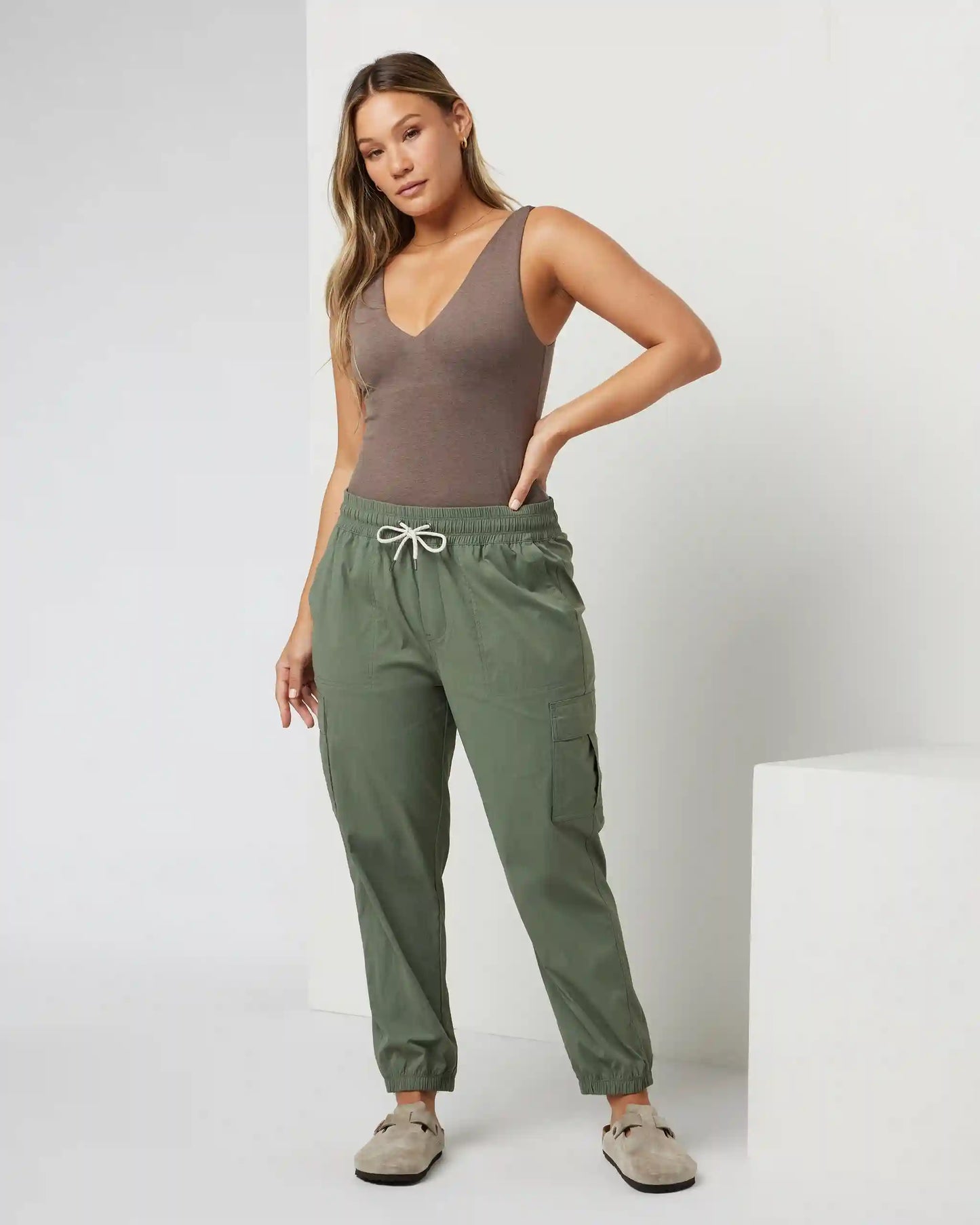 Halo Bodysuit | Fossil Heather