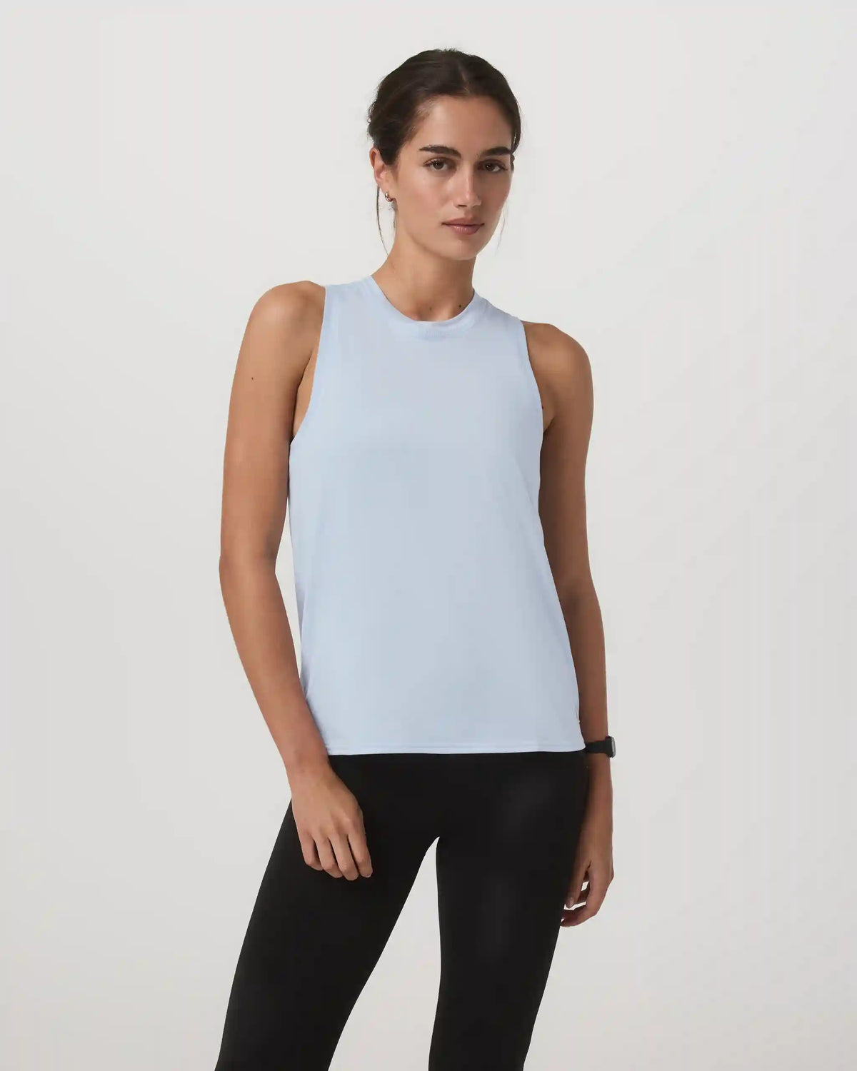 Energy Top Long | Soft Sky Heather