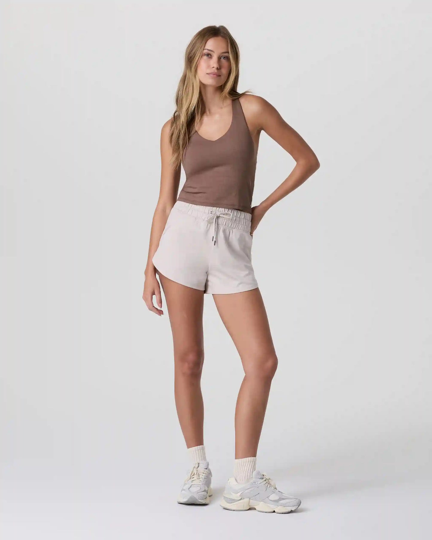 Halo Performance Crop 2.0 | Cardamom Heather