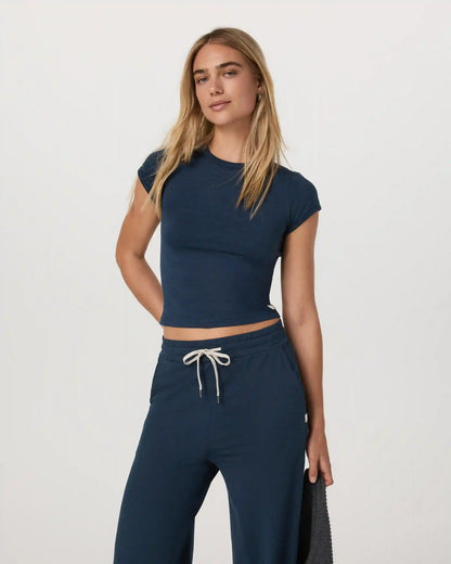 Halo Baby Tee | Blue Coast Heather
