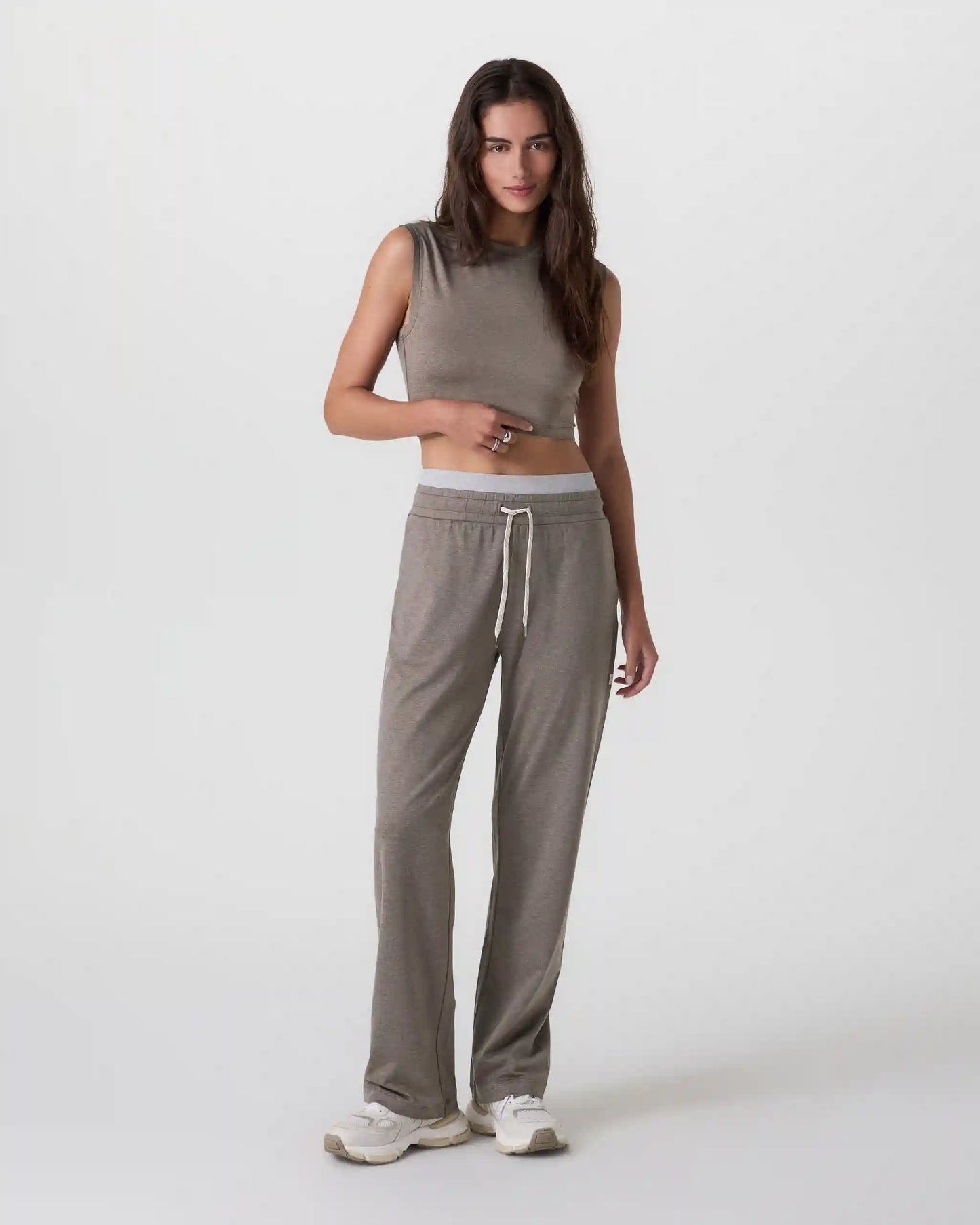 Halo Reina Crop Tank | Chia Heather